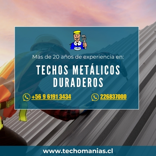 Techos metálicos para mayor resistencia y durabilidad